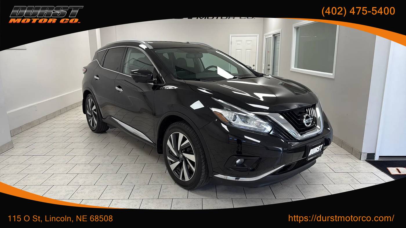2018 Nissan Murano Platinum — SUV — 140,312 mi — Lincoln, NE