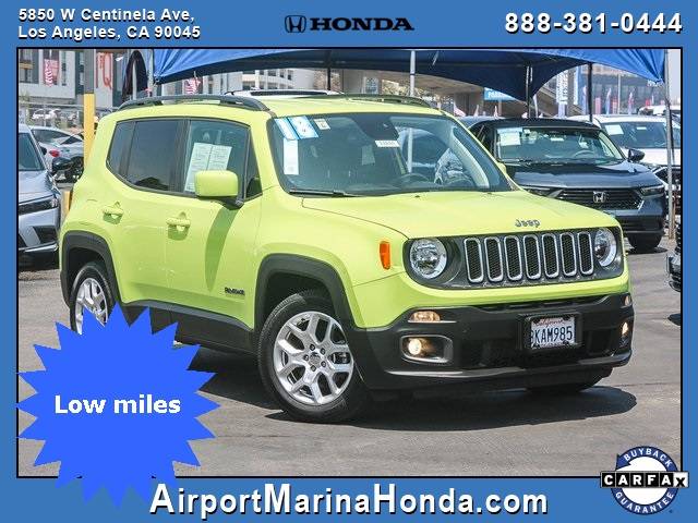2018 Jeep Renegade Latitude — SUV — 33,150 mi — Los Angeles, CA
