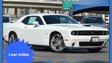 lowered white challenger