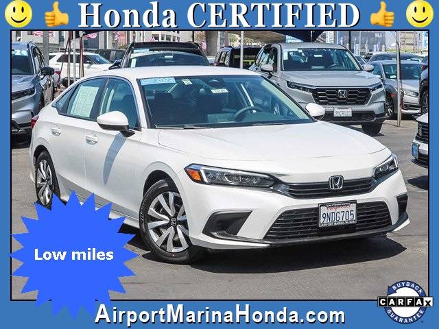 2022 Honda Civic LX — Sedan — 33,034 mi — Los Angeles, CA