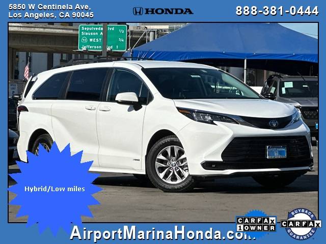 2021 Toyota Sienna LE — Minivan — 5,939 mi — Los Angeles, CA