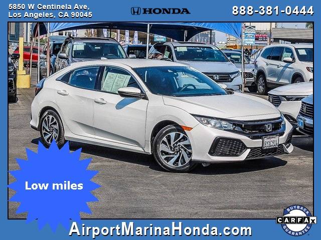 2019 Honda Civic LX — Hatchback — 21,844 mi — Los Angeles, CA