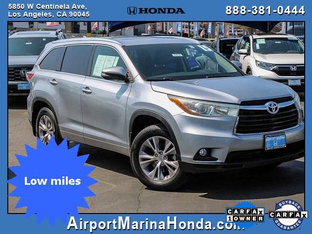 2015 Toyota Highlander XLE — SUV — 69,289 mi — Los Angeles, CA
