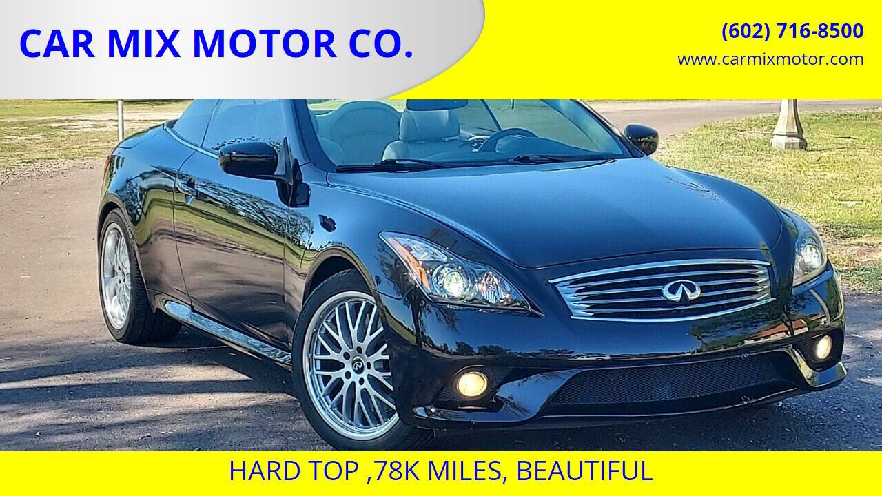 2012 INFINITI G G37 — Convertible — 78,022 mi — Phoenix, AZ