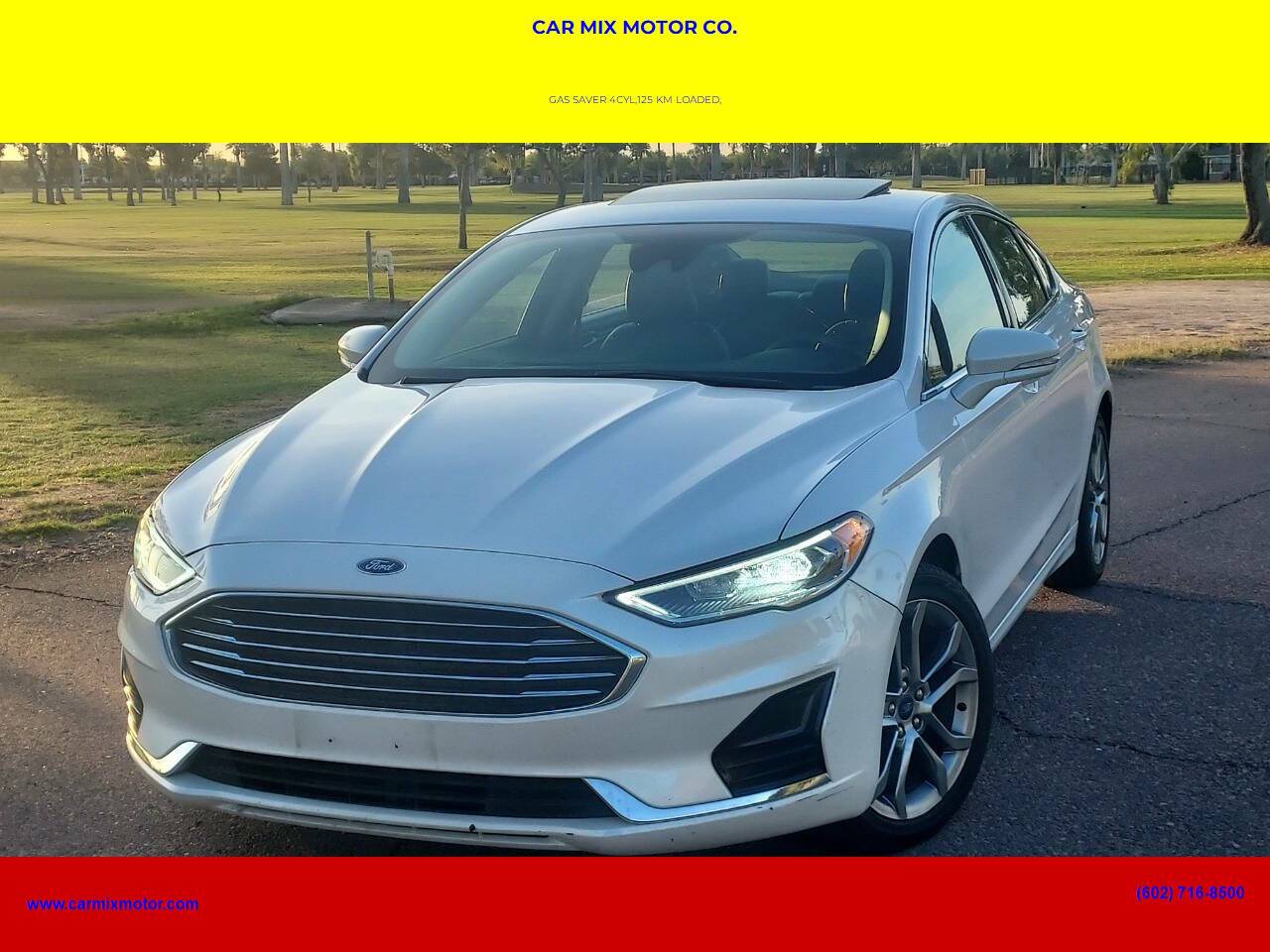 2019 Ford Fusion SEL — Sedan — 124,900 mi — Phoenix, AZ