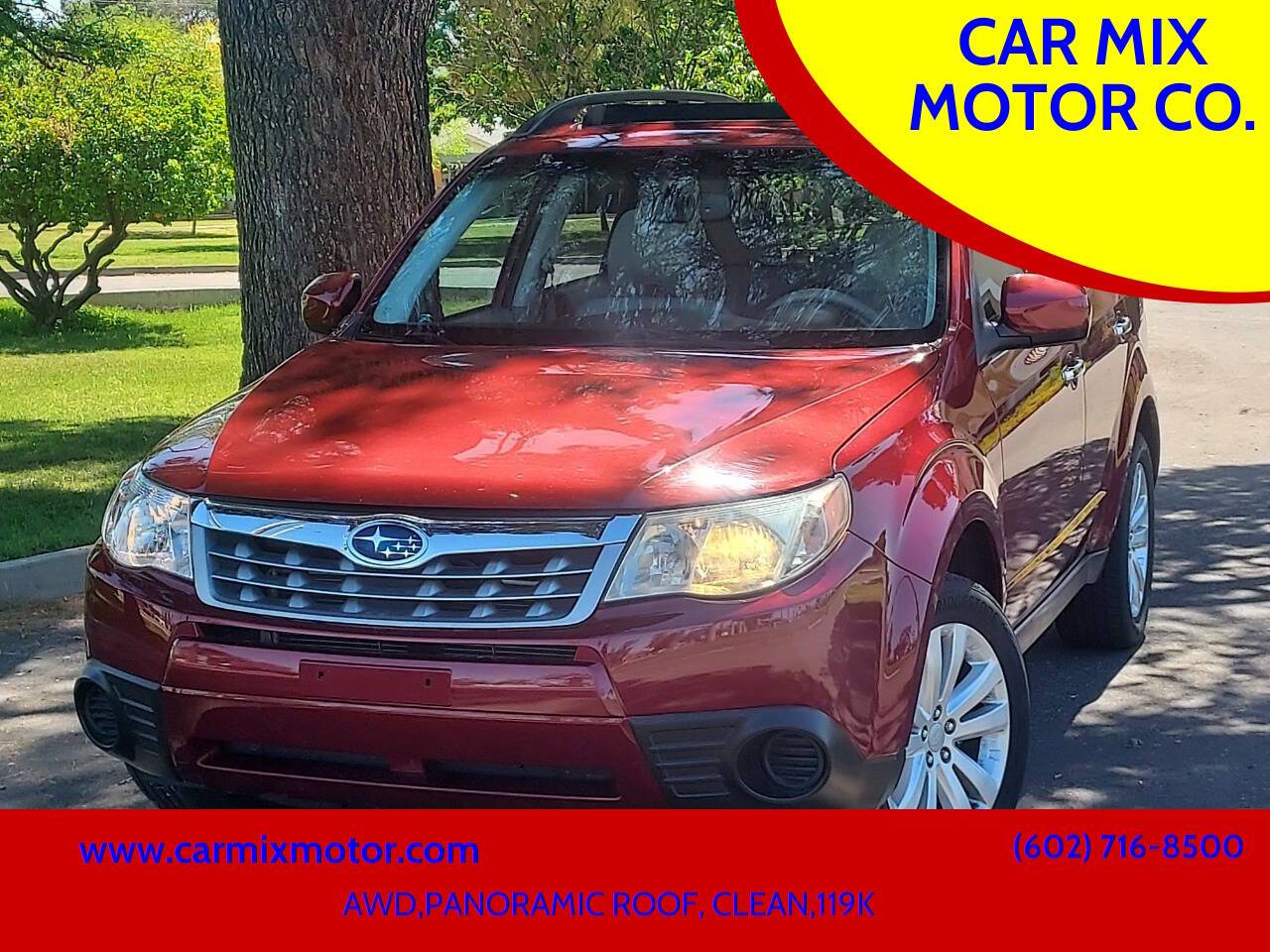 2012 Subaru Forester 2.5X Premium — SUV — 119,300 mi — Phoenix, AZ