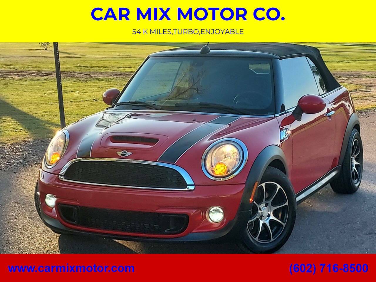 2015 MINI Convertible Cooper S — Convertible — 54,540 mi — Phoenix, AZ