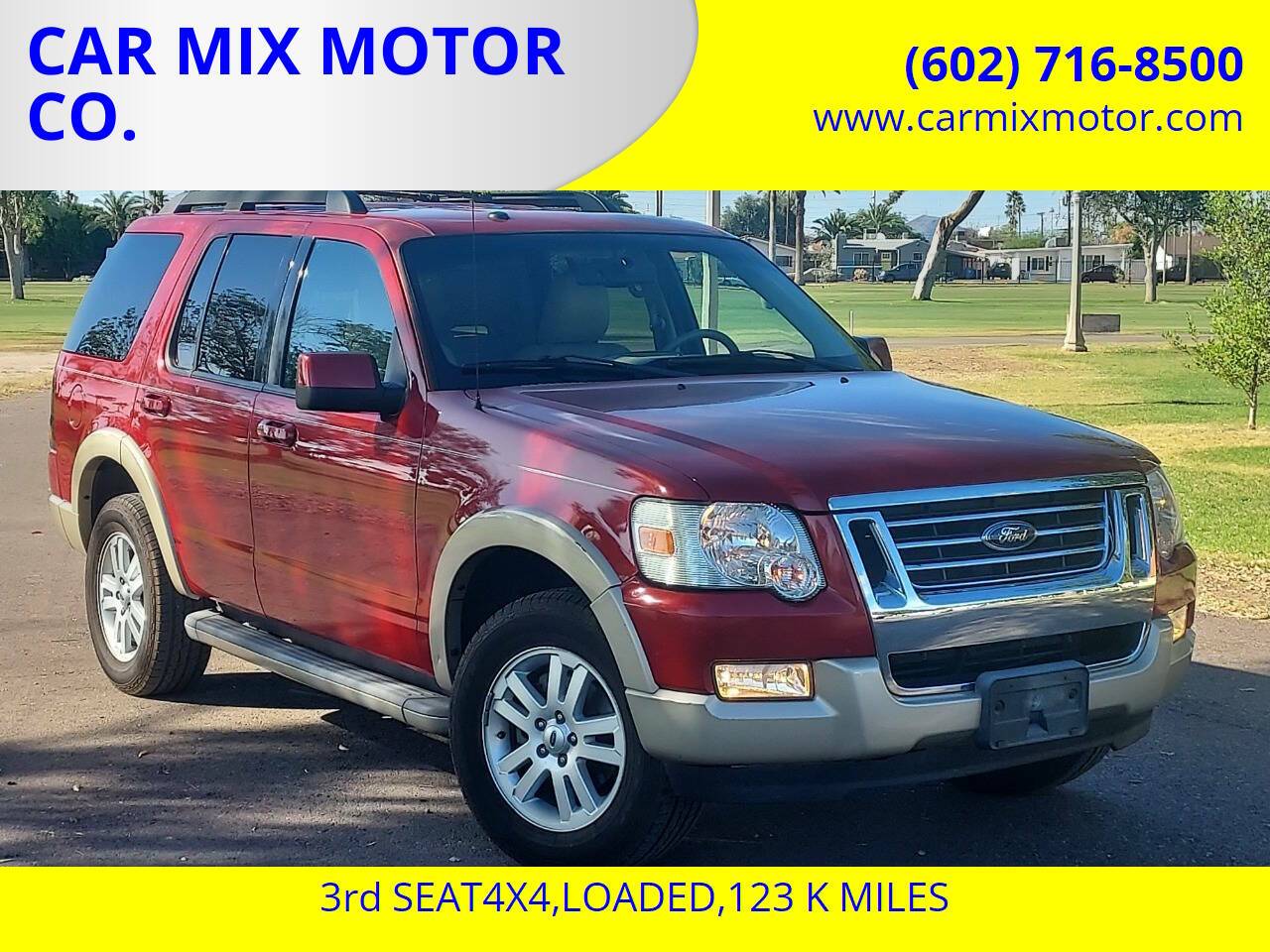 2010 Ford Explorer Eddie Bauer — SUV — 123,350 mi — Phoenix, AZ
