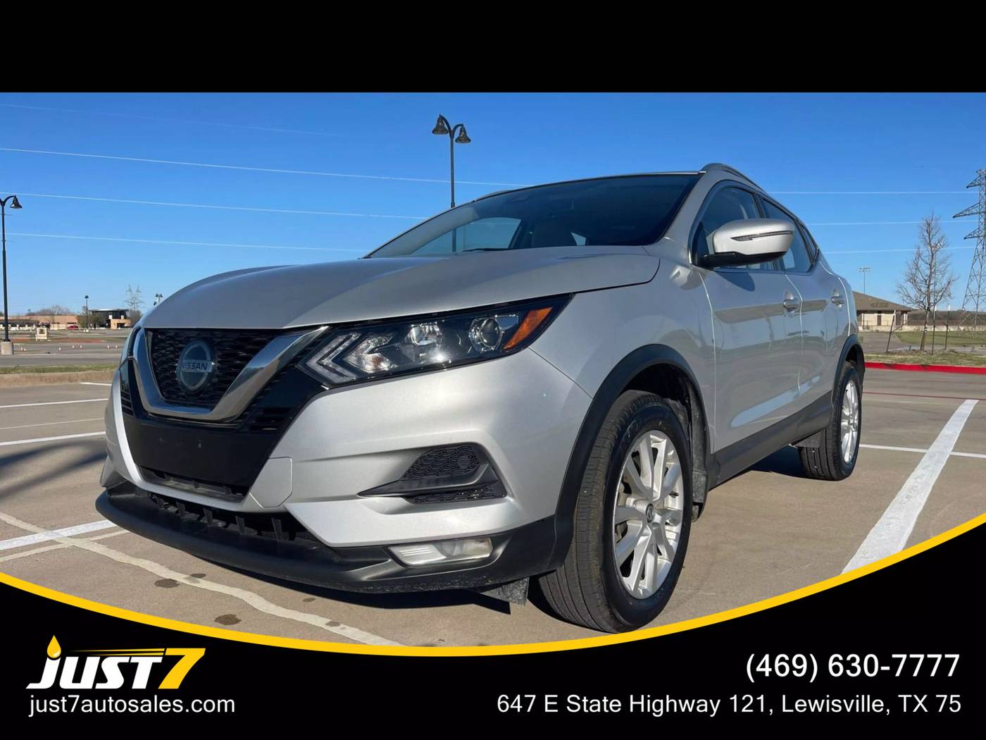 2021 Nissan Rogue Sport SV — SUV — 66,113 mi — Lewisville, TX