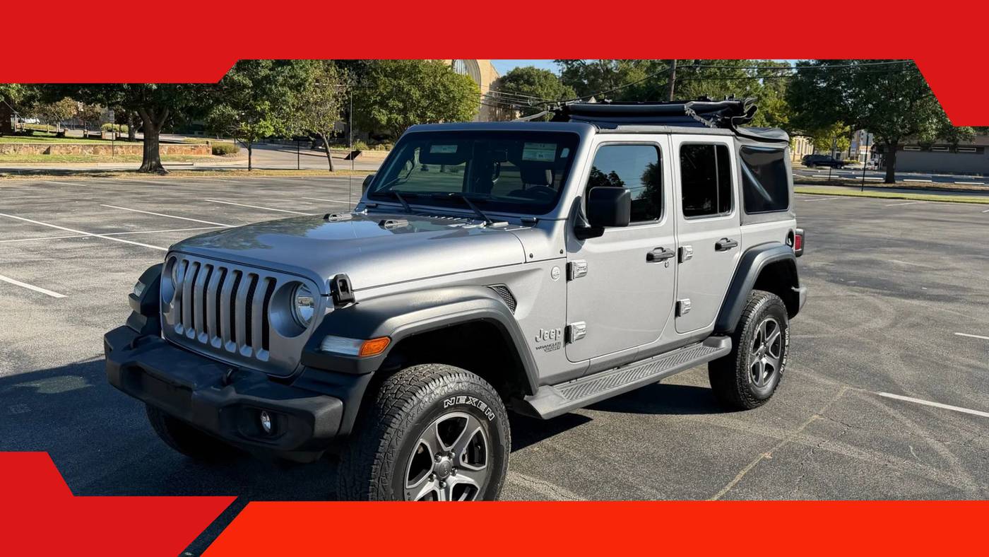 2018 Jeep Wrangler Sport S — SUV — 140,055 mi — Arlington, TX
