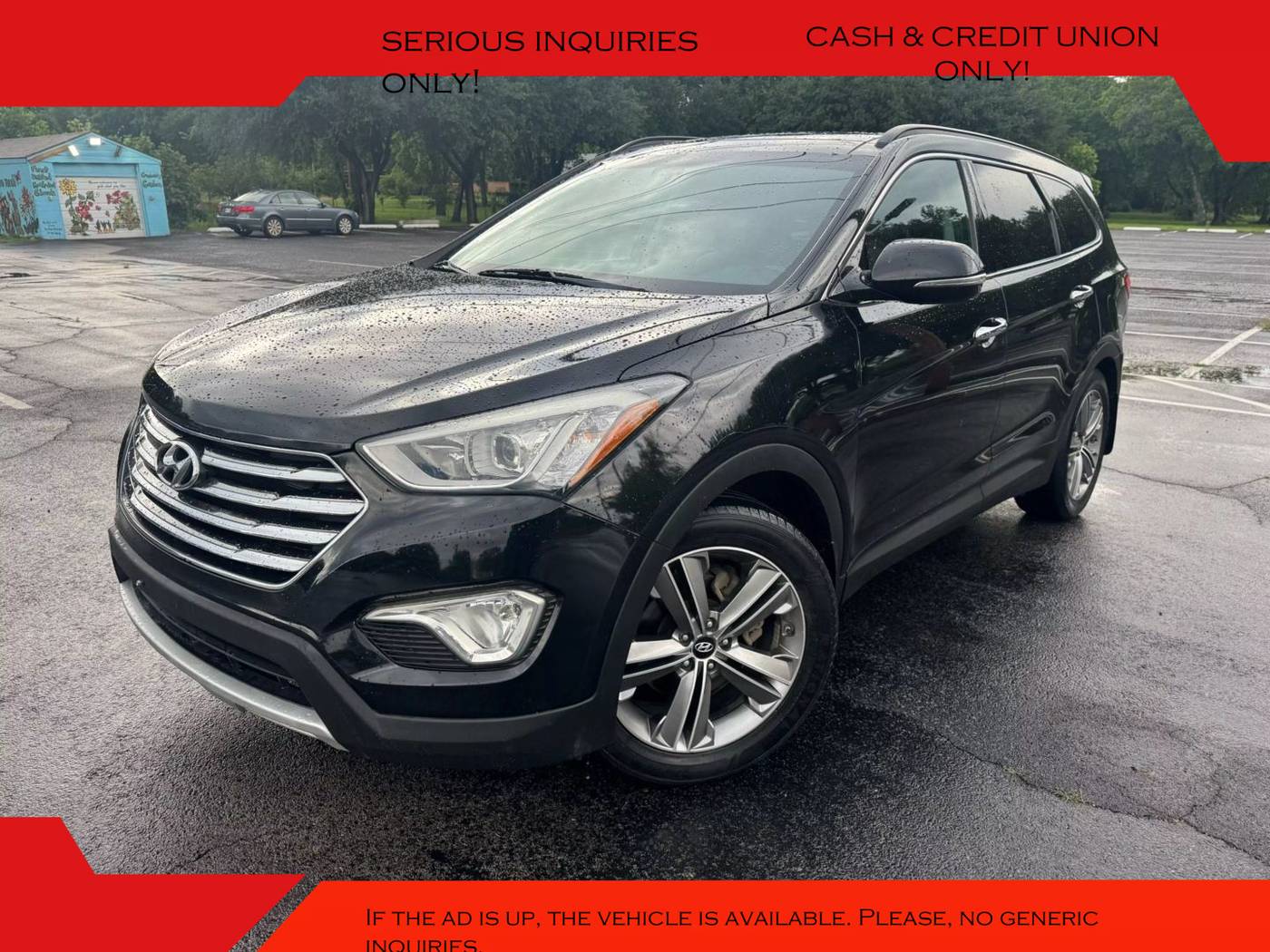 2015 Hyundai Santa Fe GLS — SUV — 117,500 mi — Arlington, TX