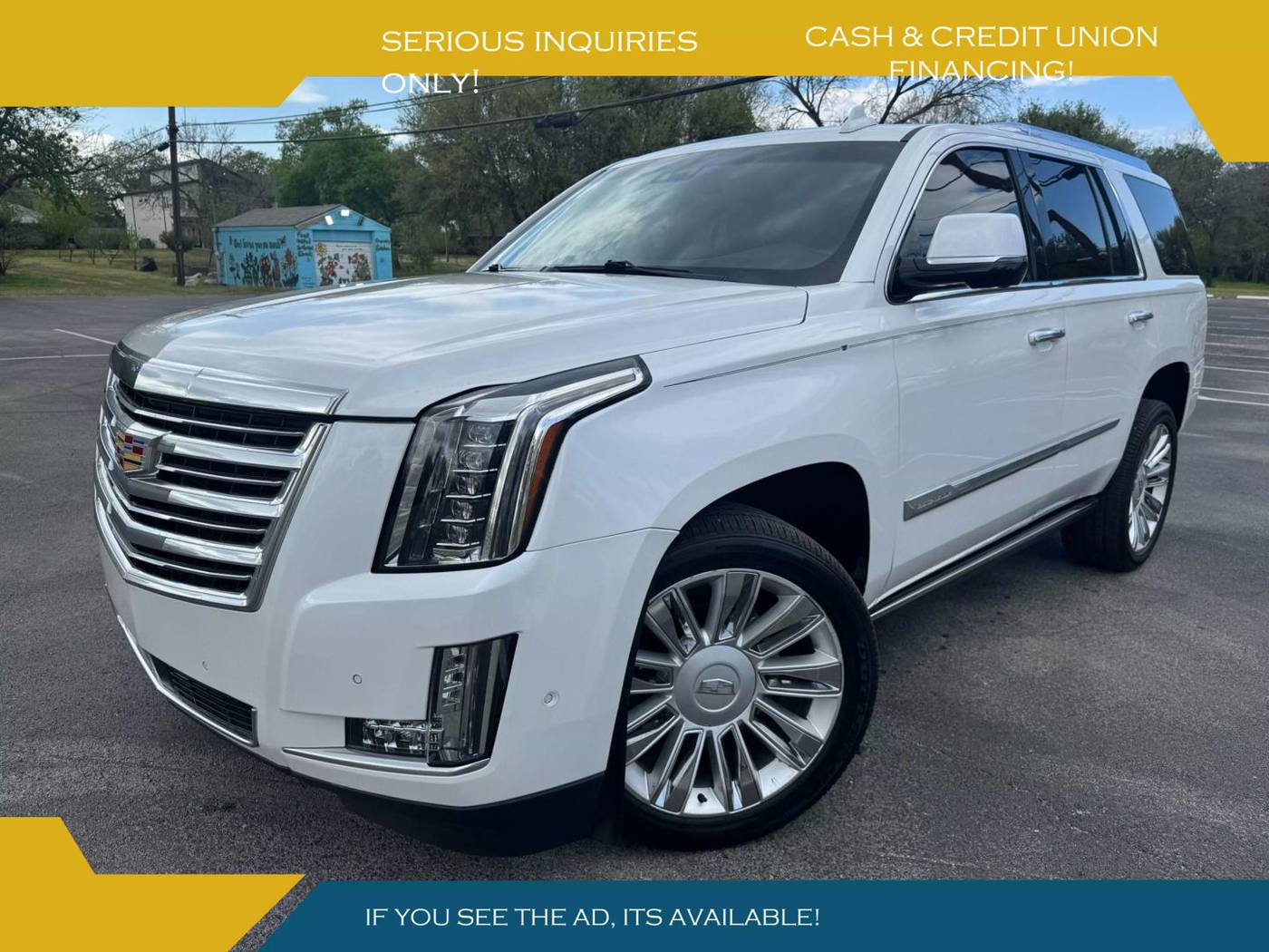 2019 Cadillac Escalade Platinum — SUV — 29,900 mi — Arlington, TX