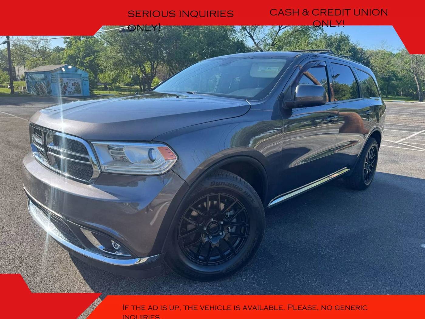 2017 Dodge Durango SXT — SUV — 66,561 mi — Arlington, TX