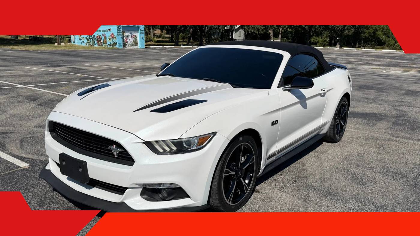 2017 Ford Mustang GT Premium — Convertible — 85,110 mi — Arlington, TX