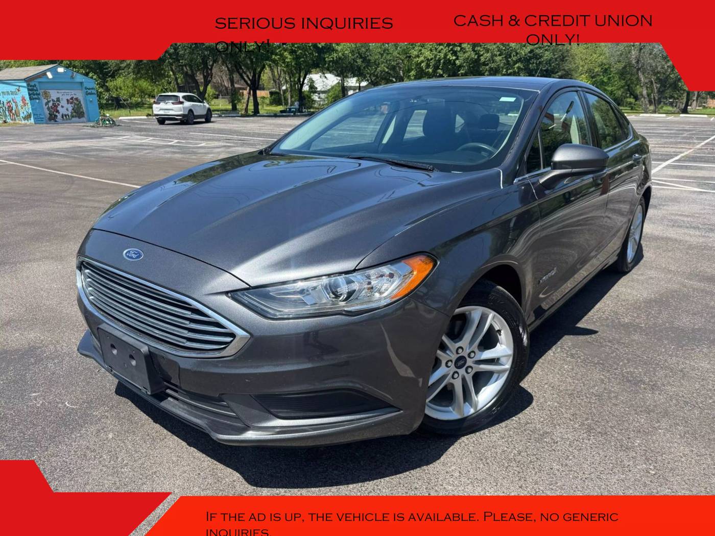 2018 Ford Fusion Hybrid SE — Sedan — 88,192 mi — Arlington, TX