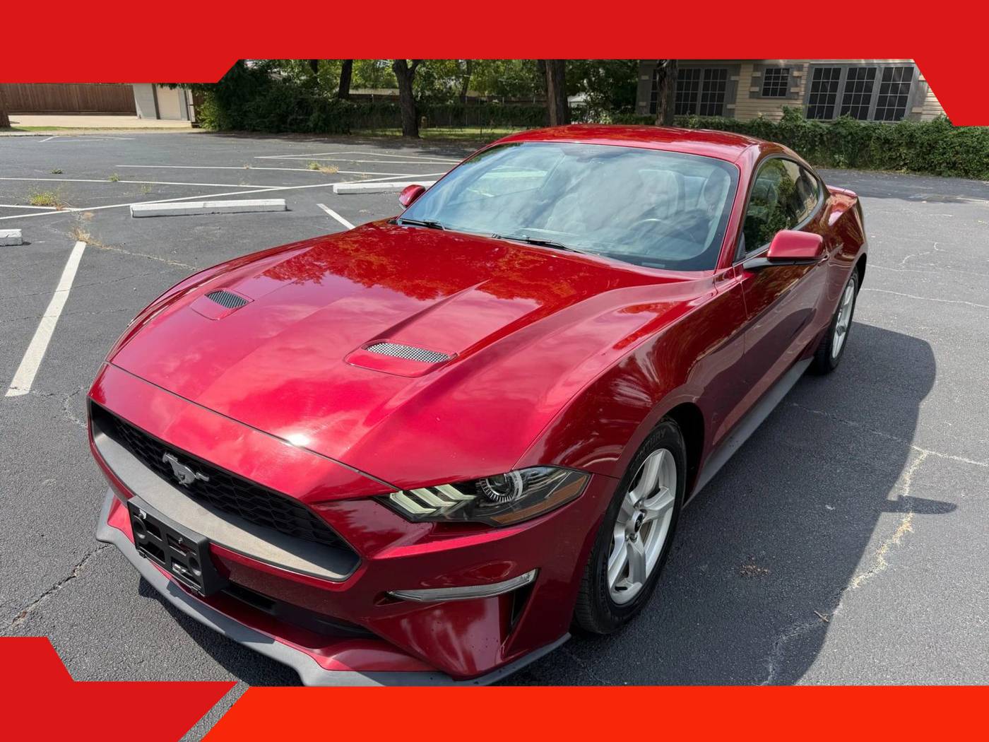 2019 Ford Mustang EcoBoost — Coupe — 81,827 mi — Arlington, TX