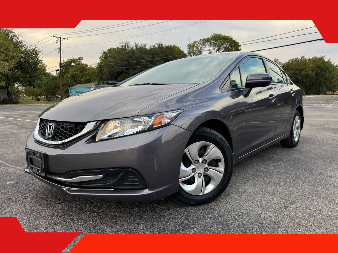 2014 Honda Civic LX — Sedan — 83,700 mi — Arlington, TX