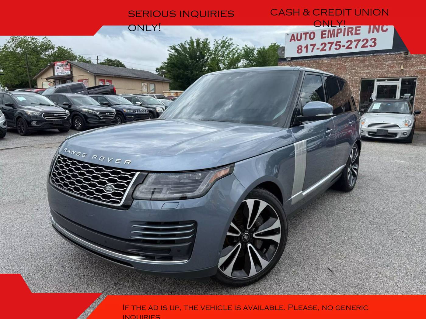 2021 Land Rover Range Rover Westminster Edition — SUV — 55,176 mi — Arlington, TX