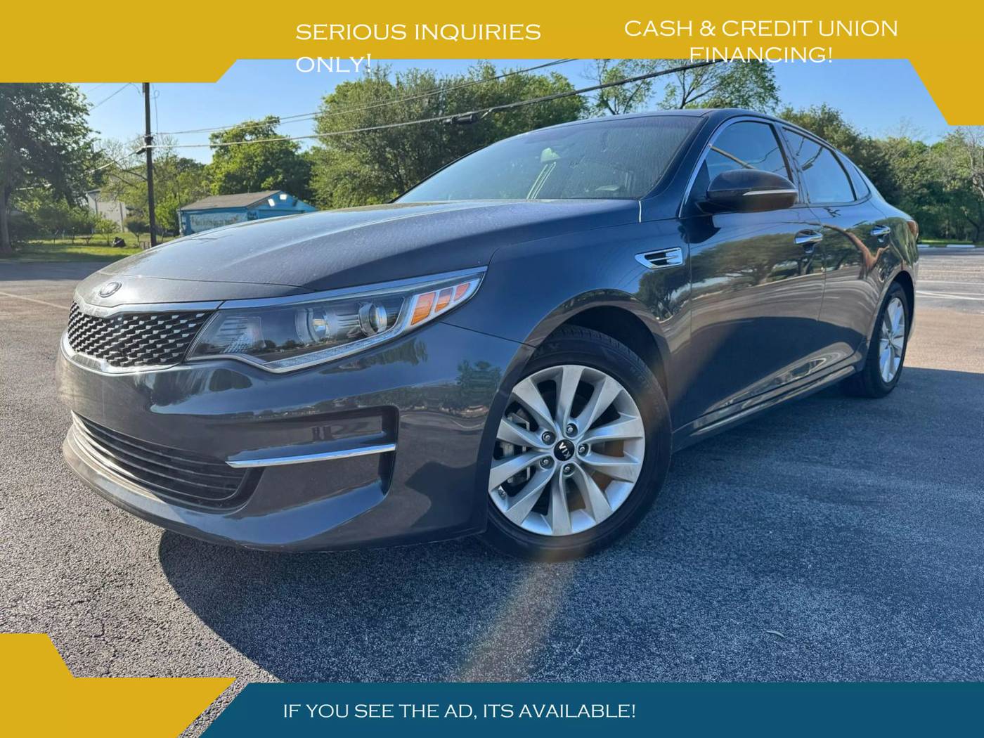 2018 Kia Optima EX — Sedan — 141,900 mi — Arlington, TX