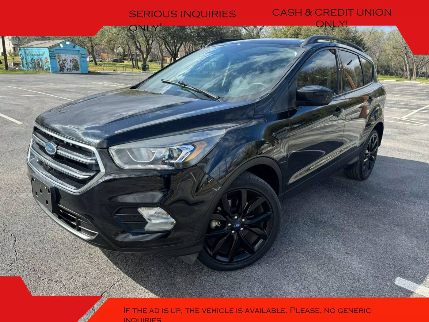 2018 Ford Escape SE — SUV — 61,900 mi — Arlington, TX