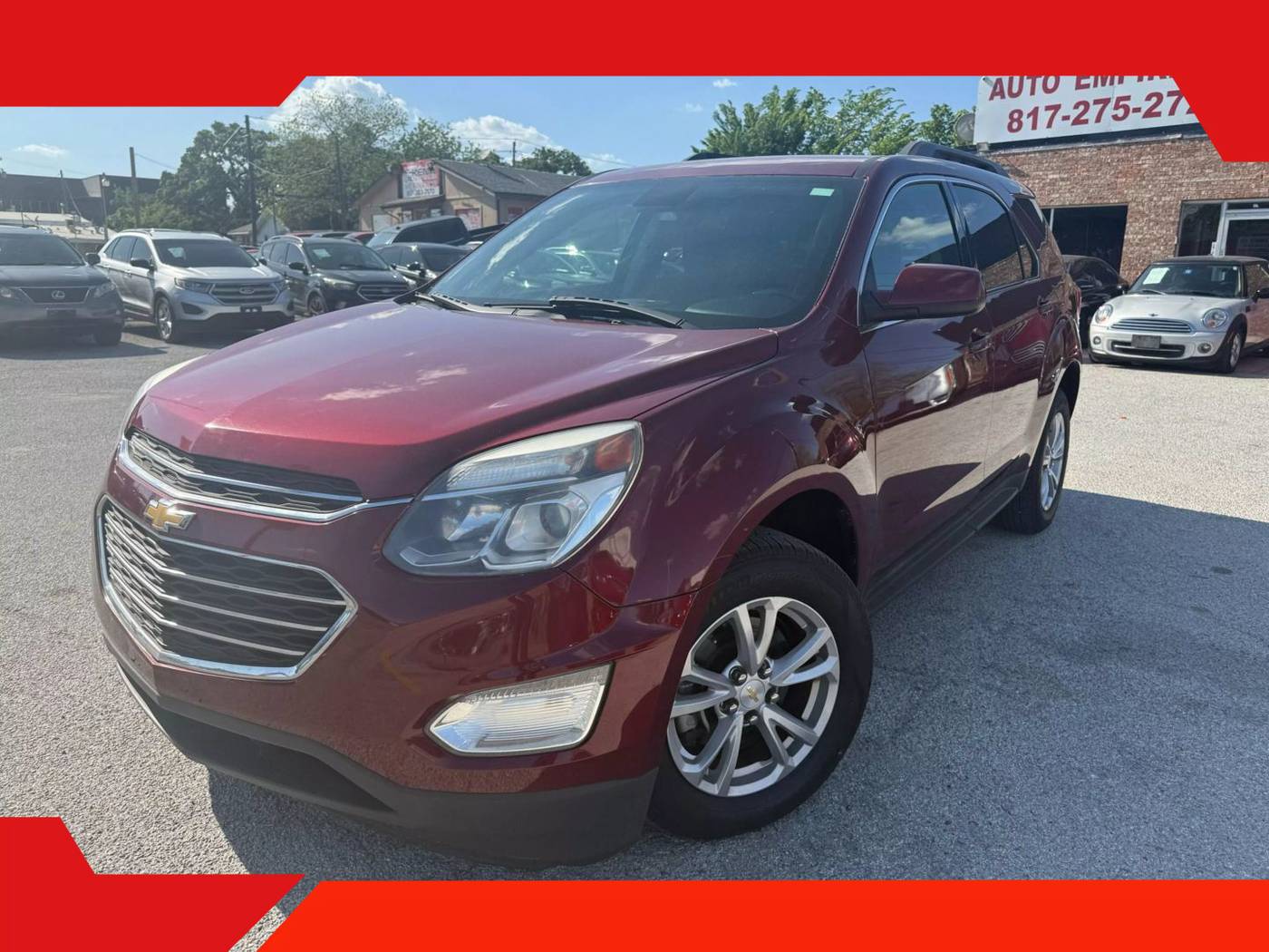 2016 Chevrolet Equinox LT — SUV — 71,711 mi — Arlington, TX