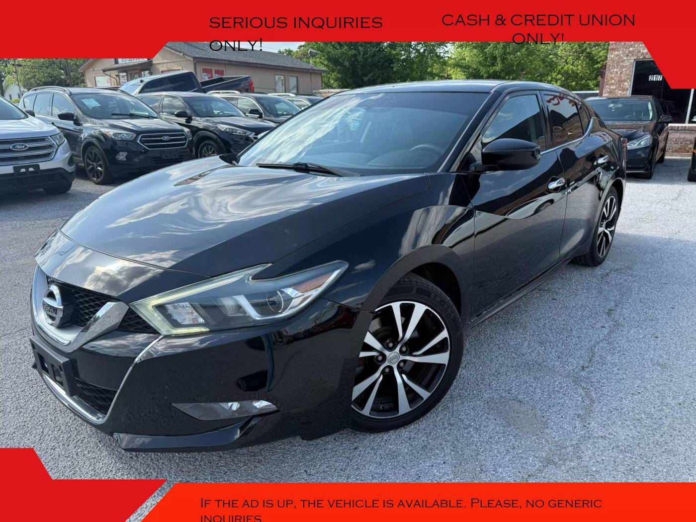 2017 Nissan Maxima S — Sedan — 128,467 mi — Arlington, TX