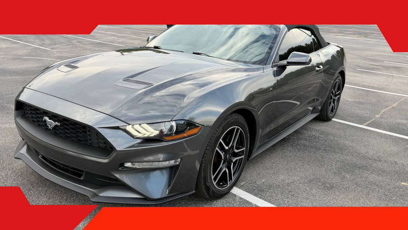 2019 Ford Mustang EcoBoost Premium — Convertible — 126,393 mi — Arlington, TX