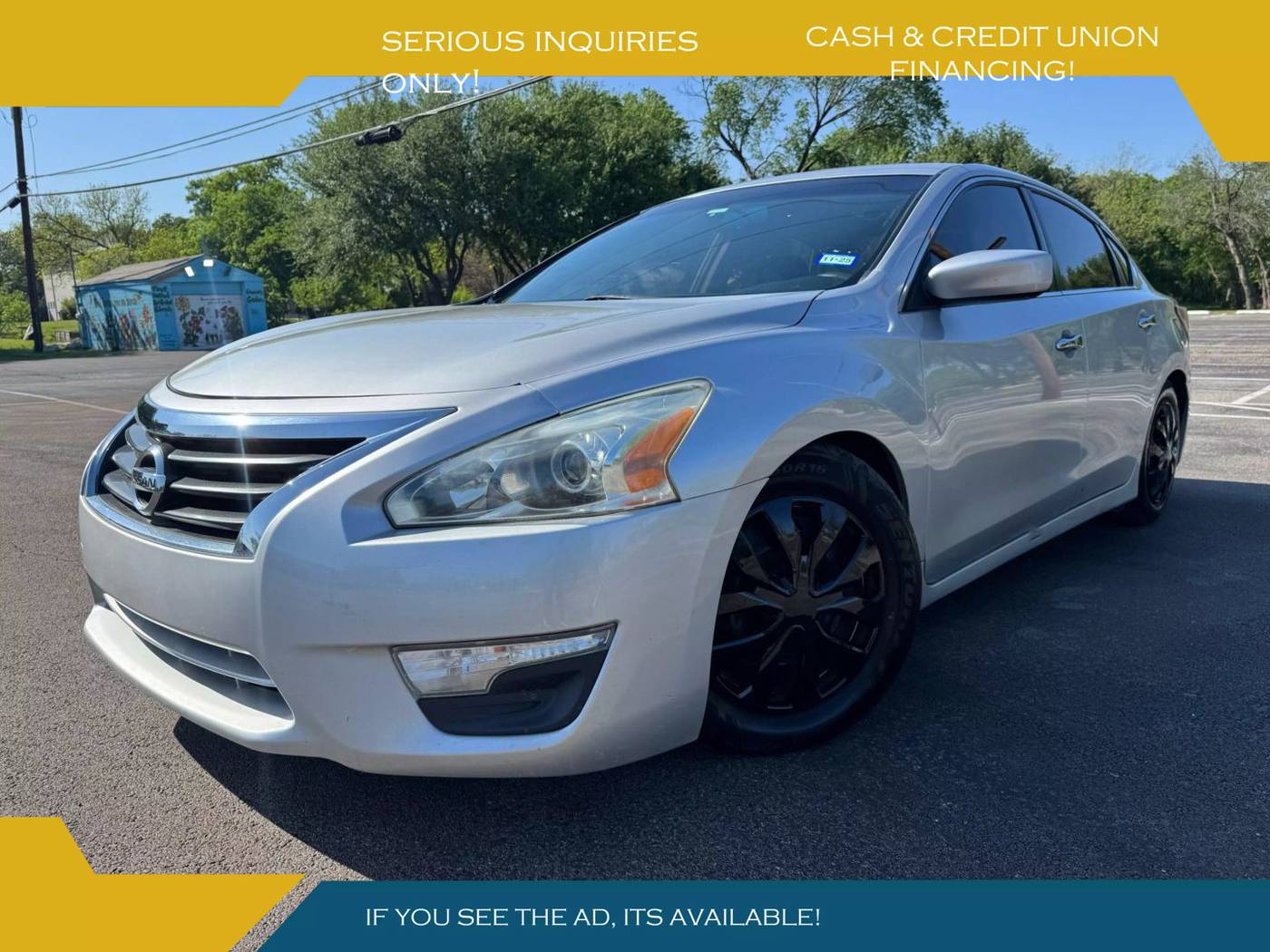 2015 Nissan Altima 2.5 S — Sedan — 106,554 mi — Arlington, TX
