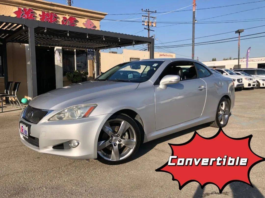 2010 Lexus IS IS 250C — Convertible — 112,888 mi — EL MONTE, CA