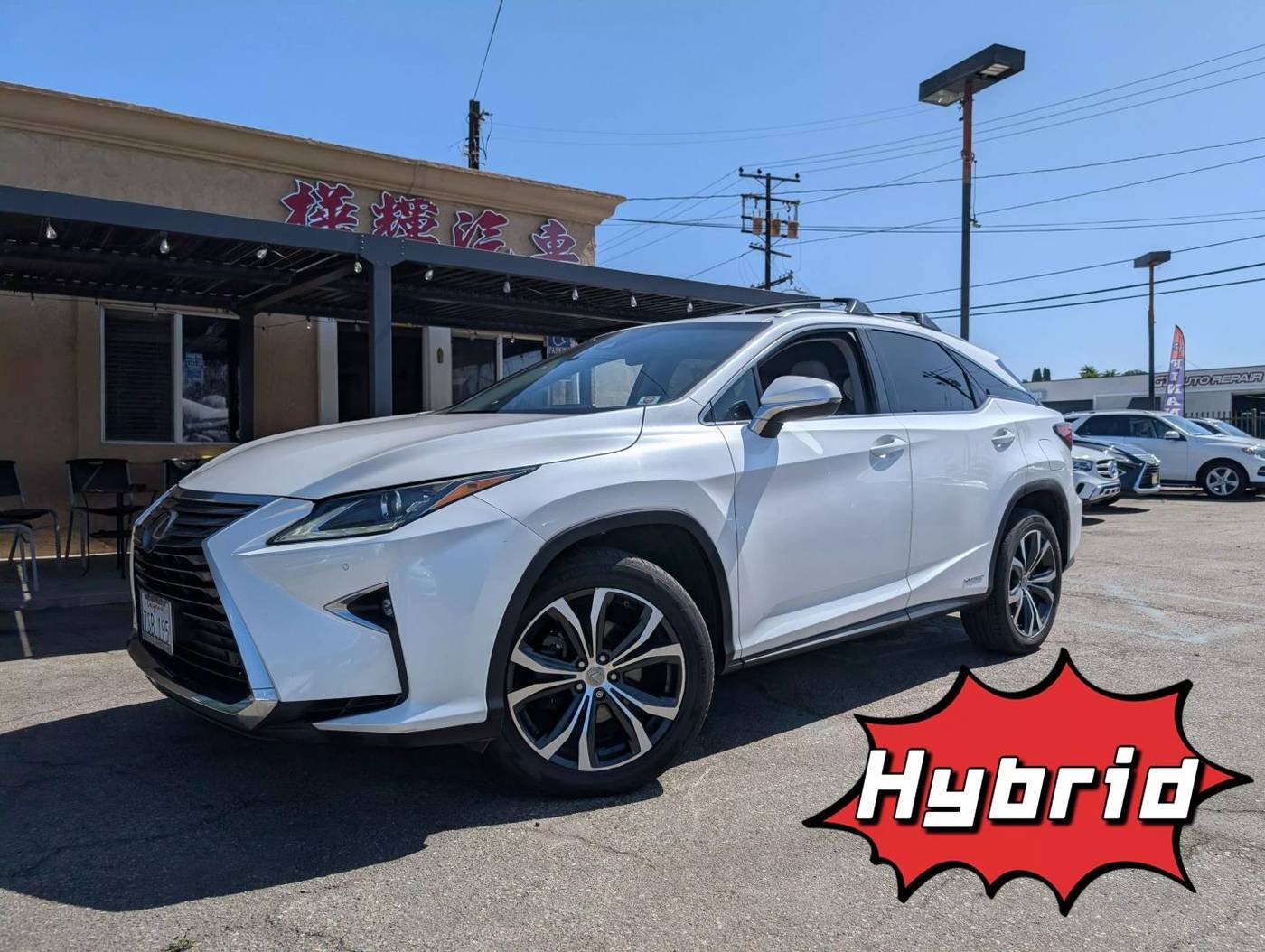 2016 Lexus RX RX 450h F Sport — SUV — 109,103 mi — EL MONTE, CA
