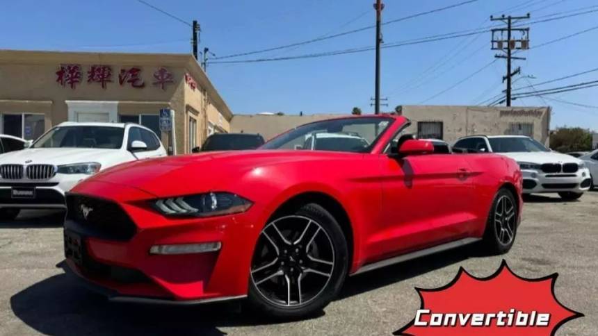 2021 Ford Mustang EcoBoost Premium — Convertible — 62,328 mi — EL MONTE, CA