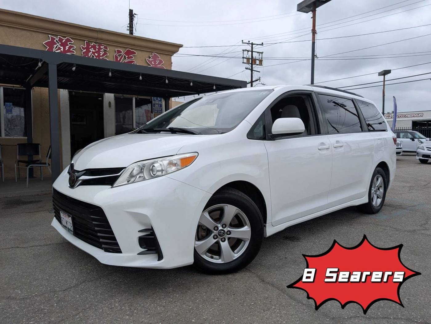 2018 Toyota Sienna LE — Minivan — 112,122 mi — EL MONTE, CA