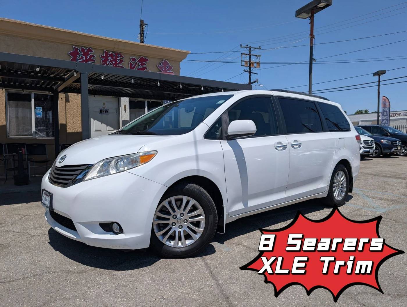 2012 Toyota Sienna XLE — Minivan — 167,127 mi — EL MONTE, CA