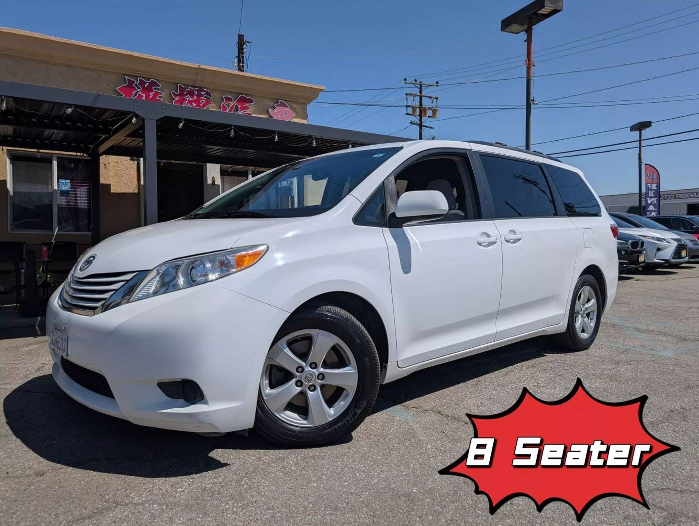 2016 Toyota Sienna LE — Minivan — 106,174 mi — EL MONTE, CA