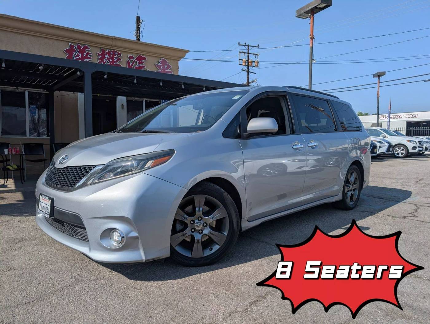2016 Toyota Sienna SE — Minivan — 169,762 mi — EL MONTE, CA