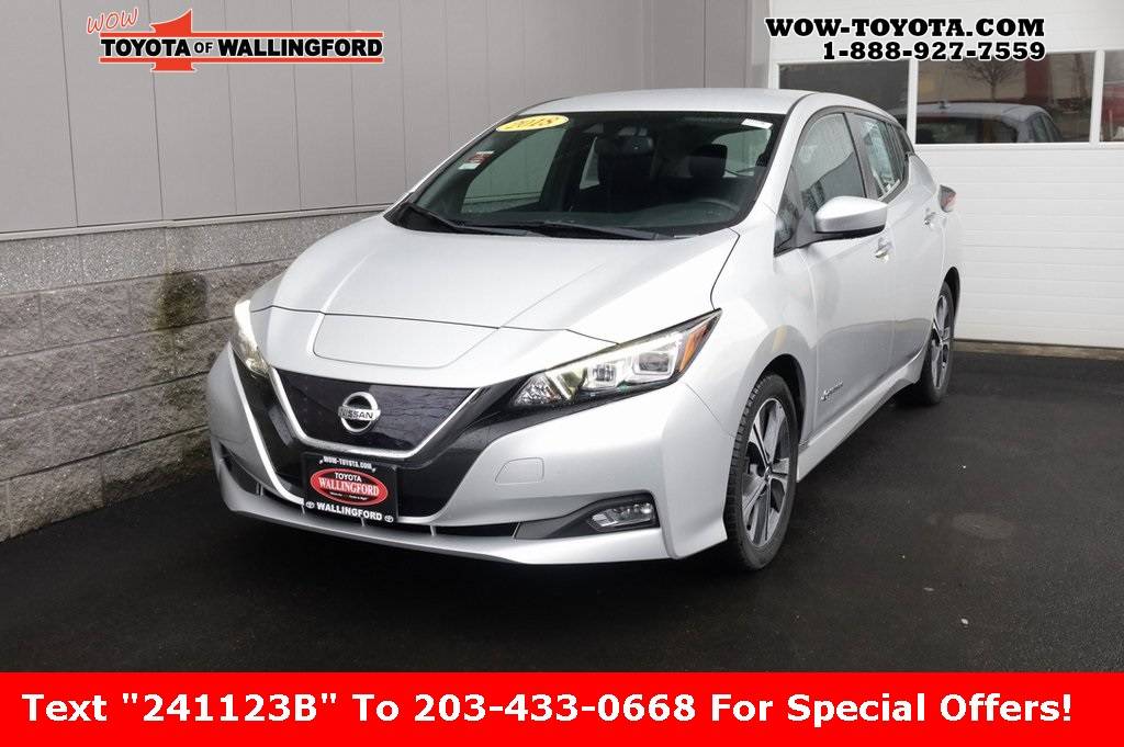 2018 Nissan LEAF SV — Hatchback — 32,187 mi — Wallingford, CT