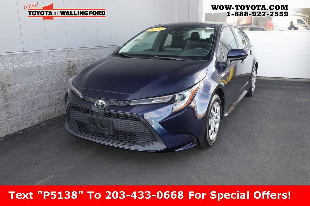2022 Toyota Corolla LE — Sedan — 60,995 mi — Wallingford, CT