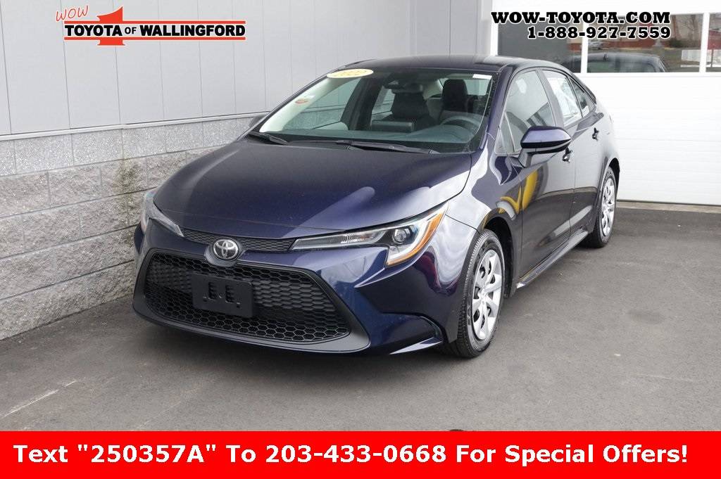 2022 Toyota Corolla LE — Sedan — 30,798 mi — Wallingford, CT