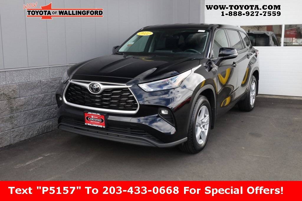 2022 Toyota Highlander LE — SUV — 48,324 mi — Wallingford, CT