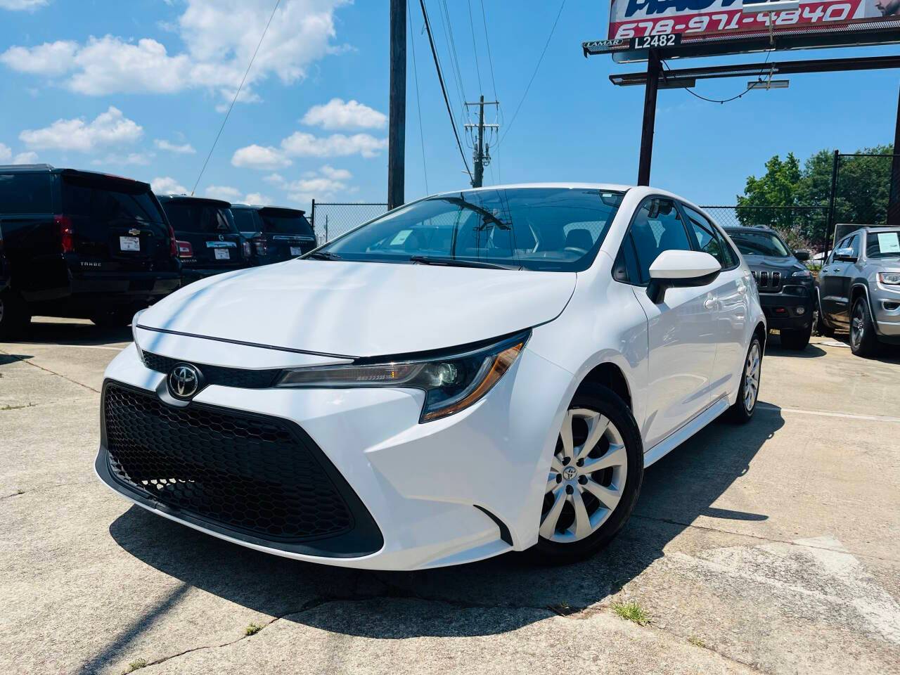 2021 Toyota Corolla LE — Sedan — 95,257 mi — Gainesville, GA