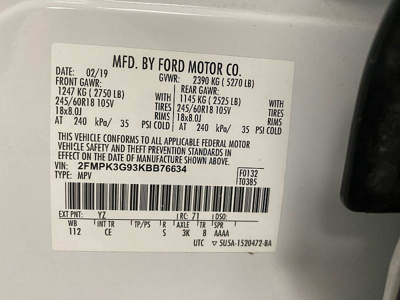 2019 Ford Edge SE — SUV — 89,249 mi — Mesa, AZ
