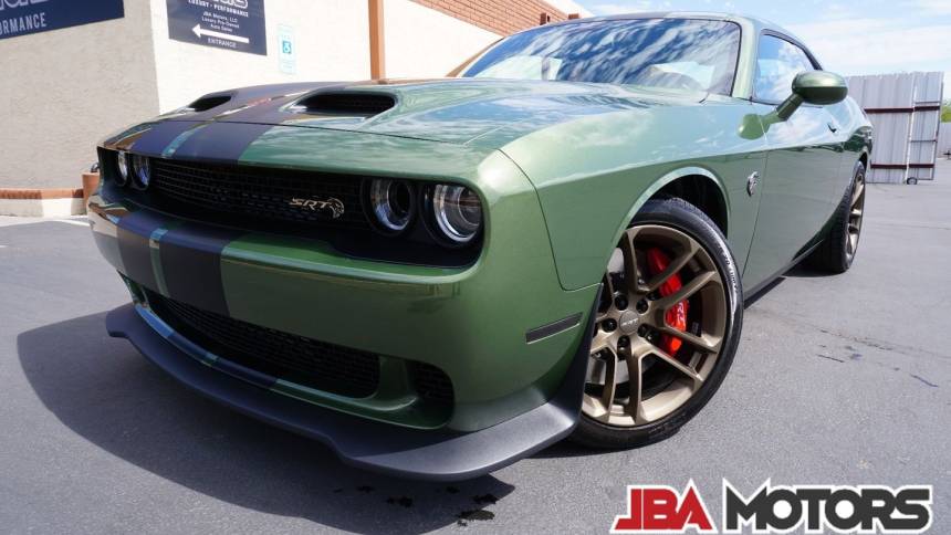 2023 dodge challenger srt hellcat verde