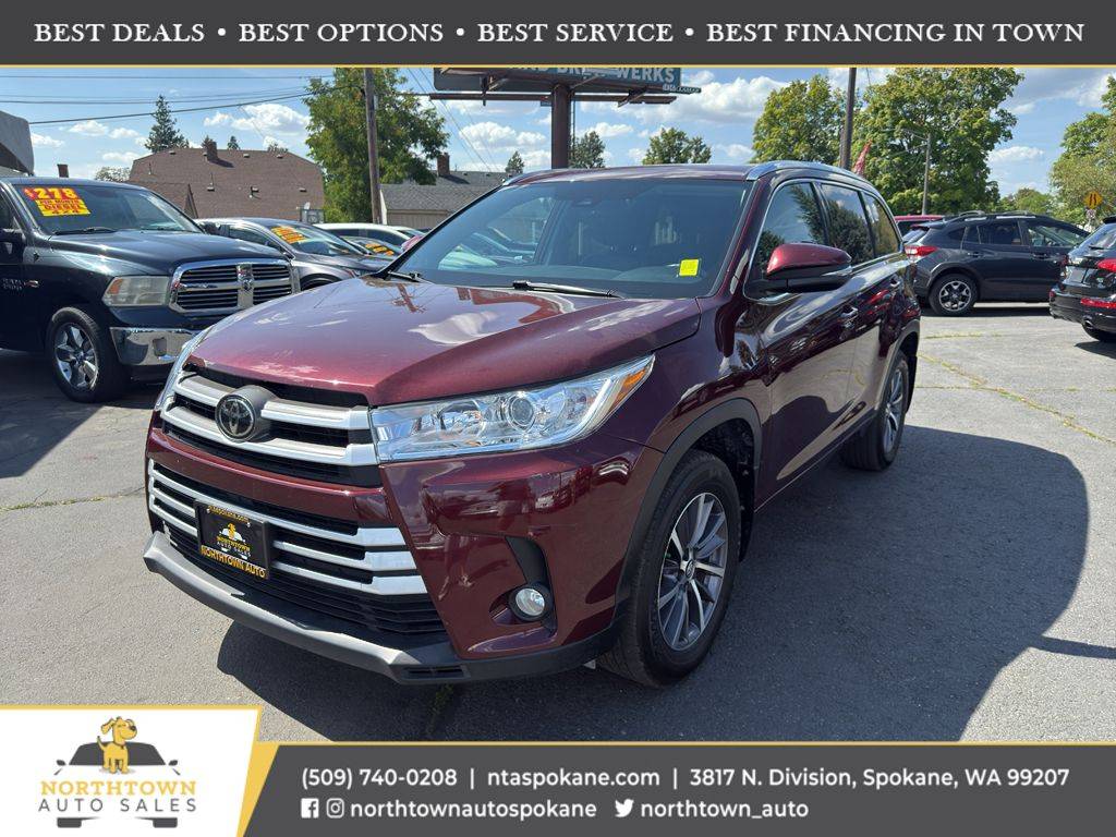 2018 Toyota Highlander XLE — SUV — 123,871 mi — Spokane, WA