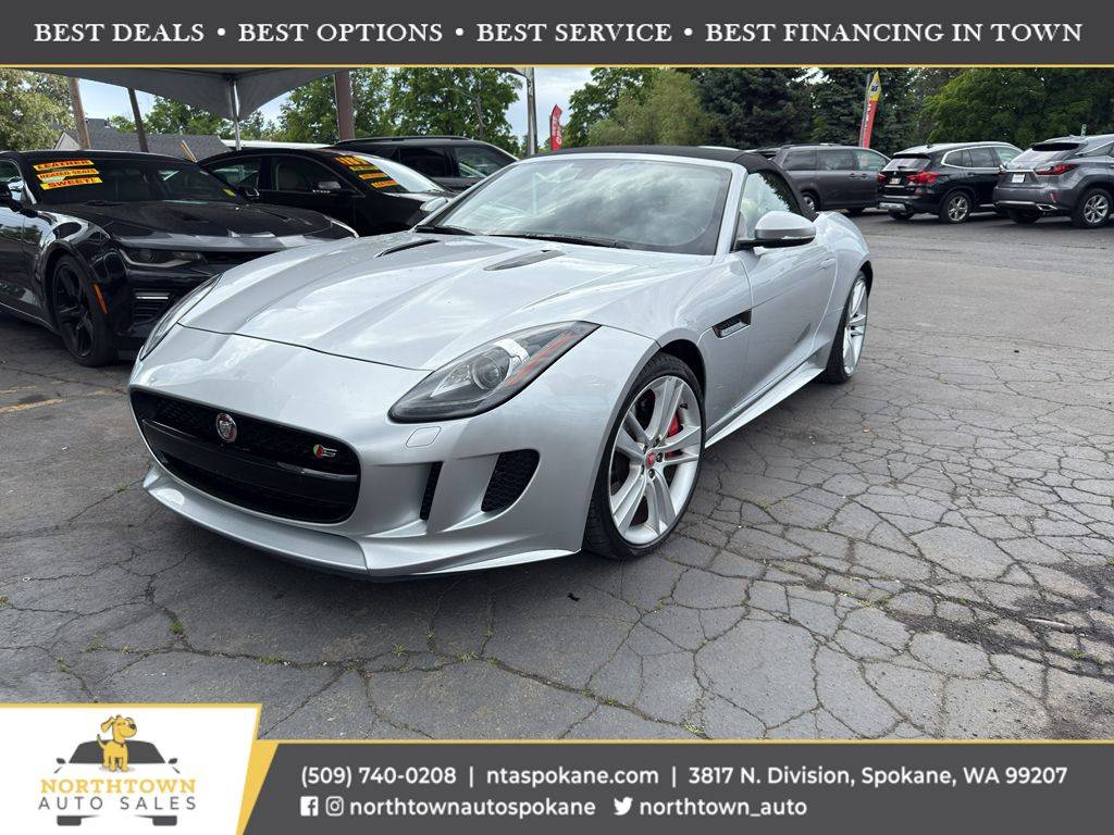 2015 Jaguar F-TYPE V8 S — Convertible — 76,281 mi — Spokane, WA