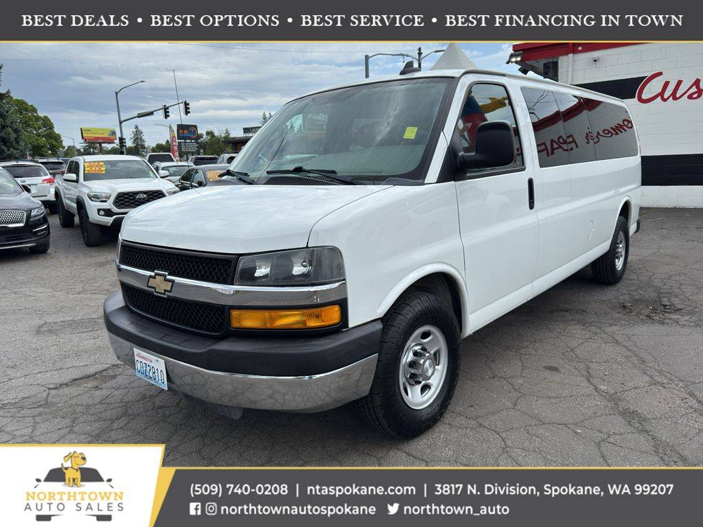 2016 Chevrolet Express Passenger LT — Passenger Van — 62,046 mi — Spokane, WA