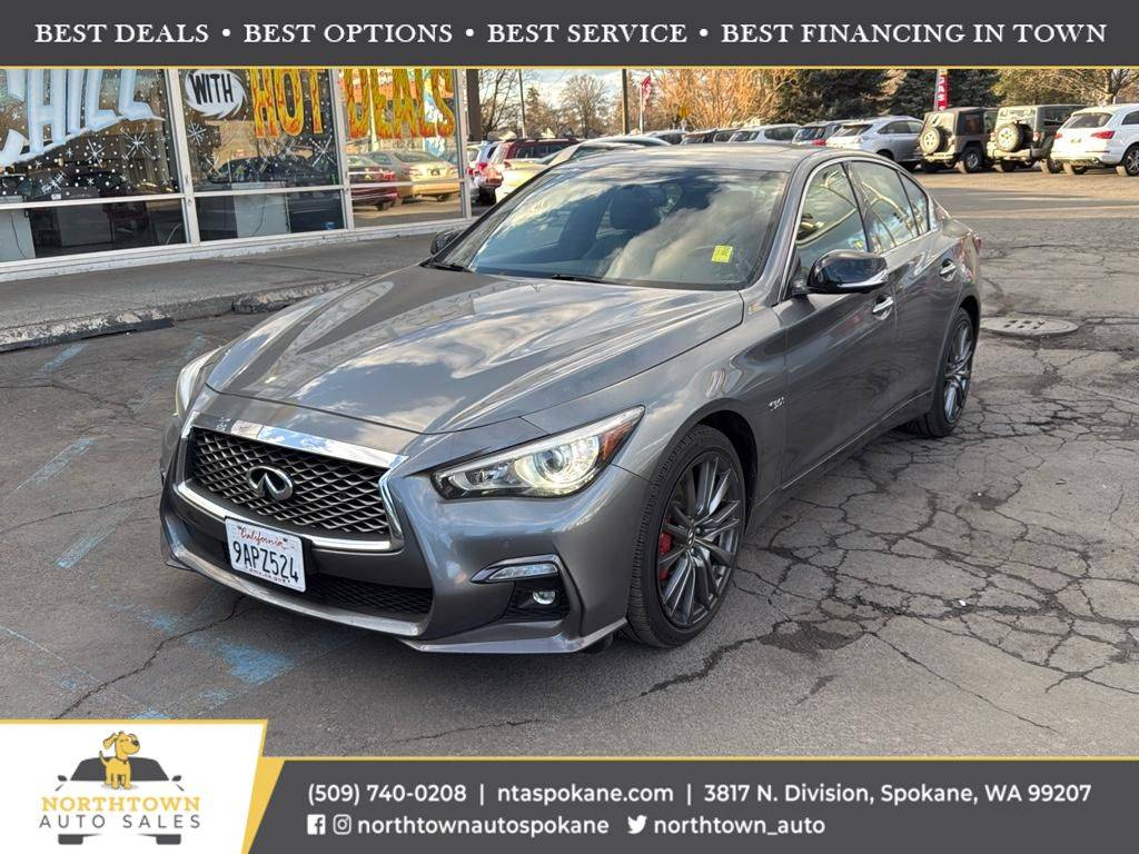 2018 INFINITI Q50 RED SPORT 400 — Sedan — 91,874 mi — Spokane, WA