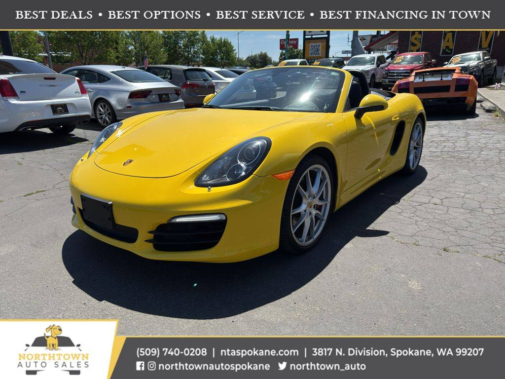 2013 Porsche Boxster S — Convertible — 92,621 mi — Spokane, WA