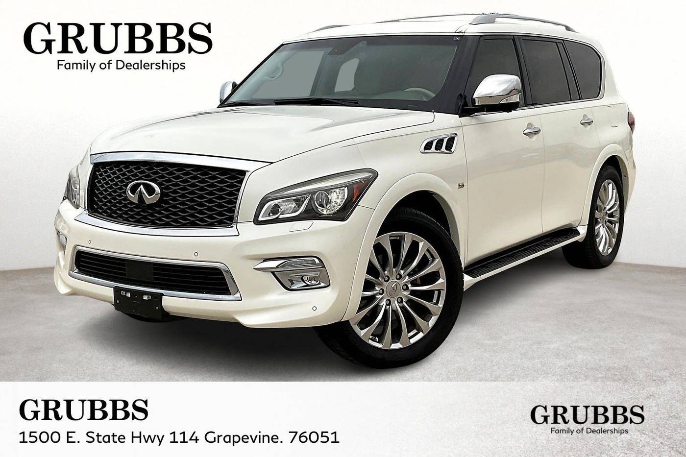2015 INFINITI QX80 Standard — SUV — 92,210 mi — Grapevine, TX