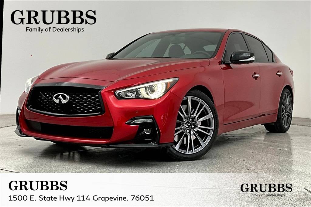 2022 INFINITI Q50 RED SPORT 400 — Sedan — 24,310 mi — Grapevine, TX