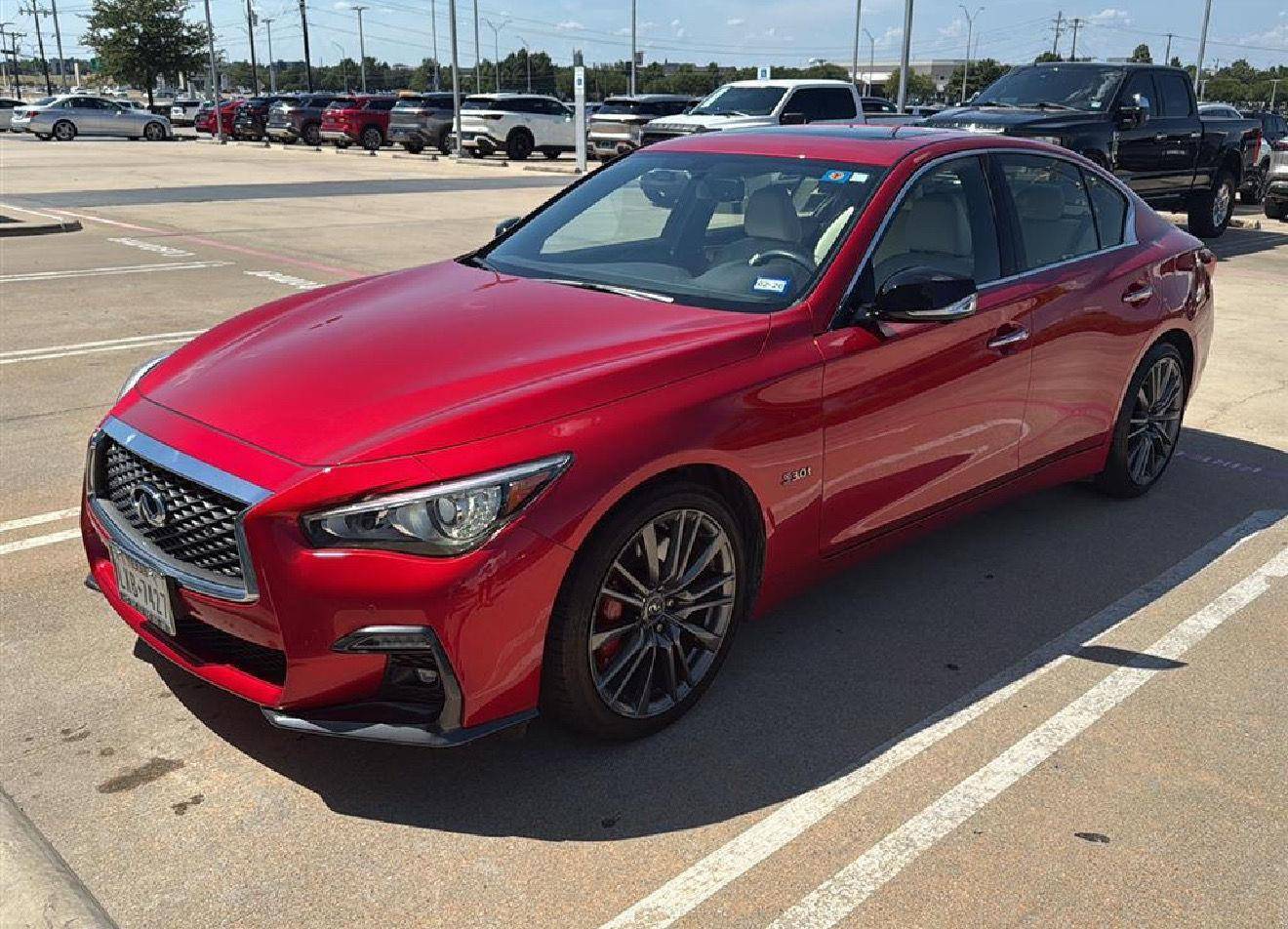 2019 INFINITI Q50 RED SPORT 400 — Sedan — 8,779 mi — Grapevine, TX